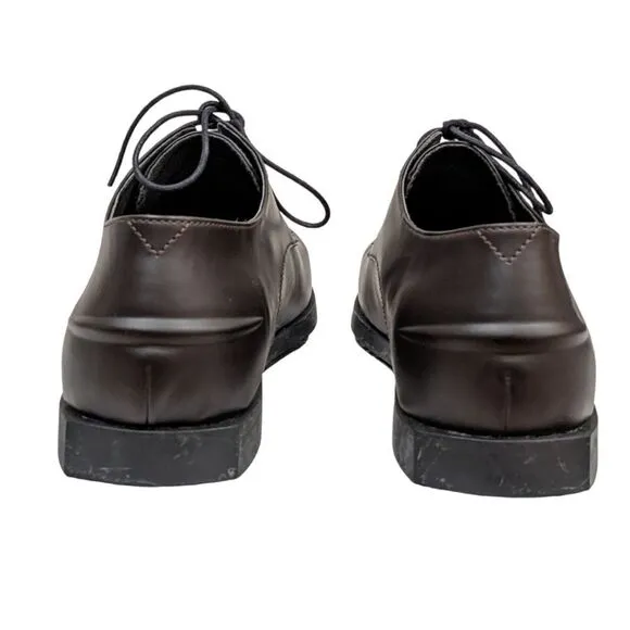 Camper Mortimer Men's Brown Leather Lace-up Casual Shoes - Euro 46, US 13