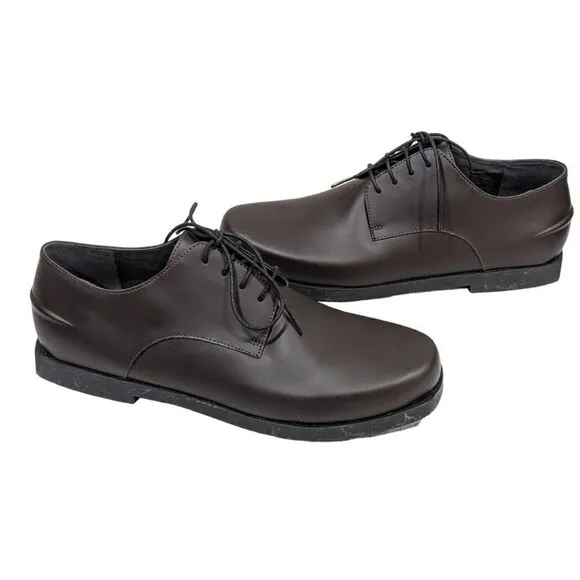 Camper Mortimer Men's Brown Leather Lace-up Casual Shoes - Euro 46, US 13
