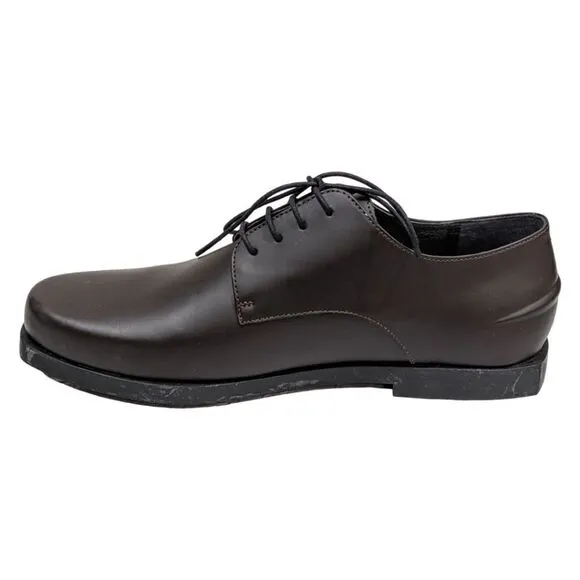 Camper Mortimer Men's Brown Leather Lace-up Casual Shoes - Euro 46, US 13