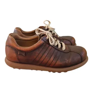 Camper Pelotas Brown Leather Women's Shoes EU 38 US 7.5