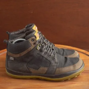 Camper Peu Pista Leather Gore-Tex Lace Up Boots Mens Size EU 41 US 8 Black READ