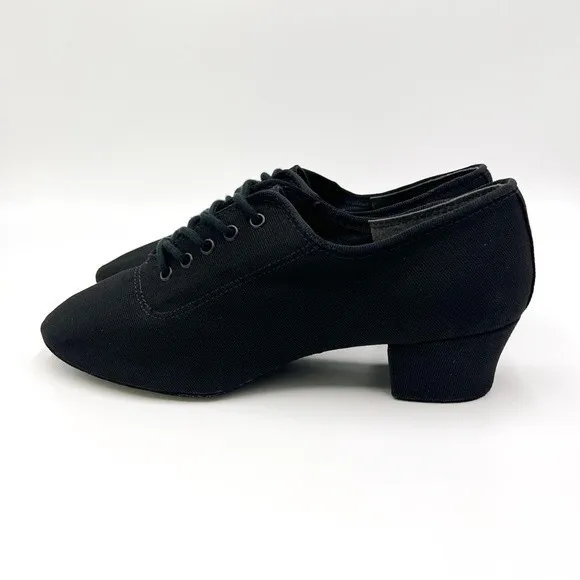 Capezio Womens BR74 Practice Cuban Ballroom Dance Shoes Heels Size 6 NEW