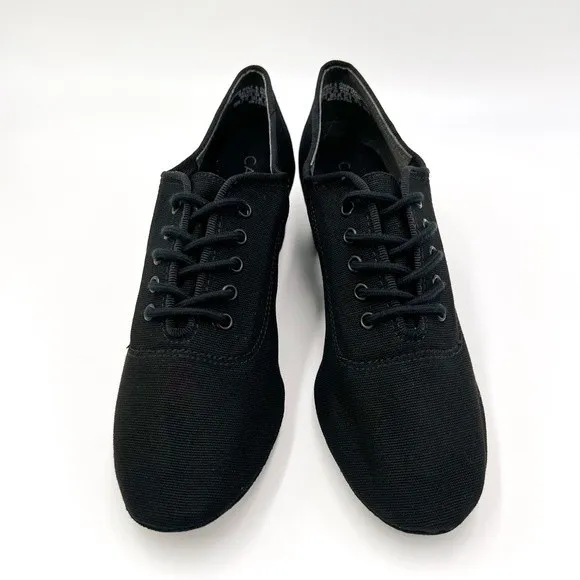 Capezio Womens BR74 Practice Cuban Ballroom Dance Shoes Heels Size 6 NEW