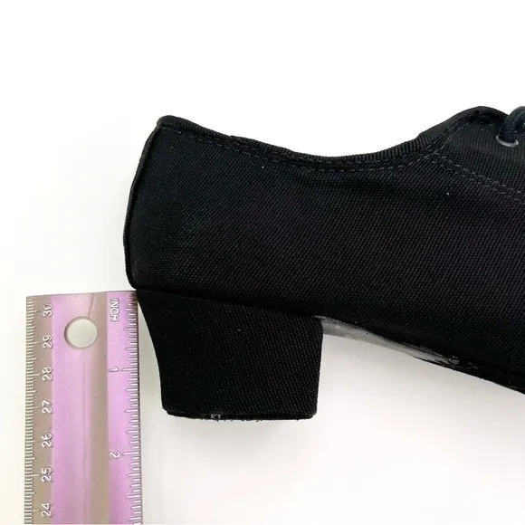 Capezio Womens BR74 Practice Cuban Ballroom Dance Shoes Heels Size 6 NEW