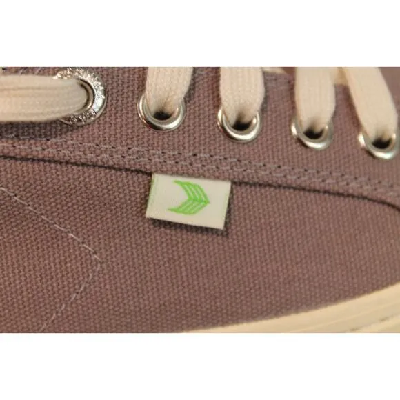 Cariuma Shoes Rio Brasil Low Canvas Lace Up Sneakers Brownish Gray Womens size 8