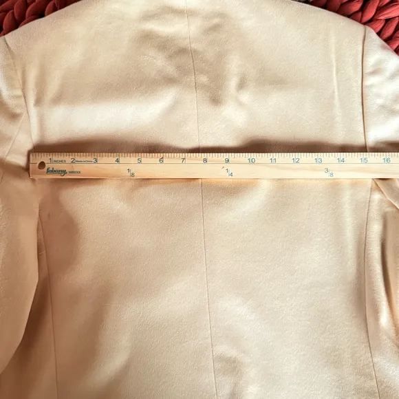 Cashmere Men's Suit Jacket EUC, Easter, Vtg, Cream, Quiet Luxury, Unisex, M/L