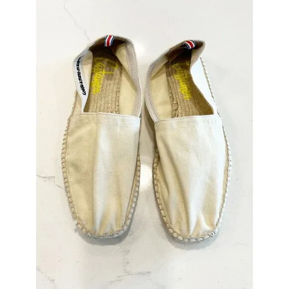 CASTAÑER Men's Pablo Espadrille Canvas in Tan - Sz EU 43 (9.5)