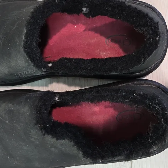 Chaco Women Zaagh Baa Vibram Nurl Leather Clog shoes sz 6.5