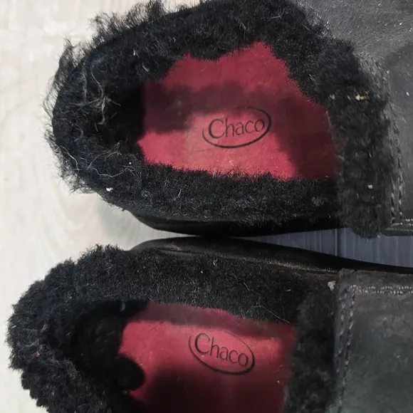 Chaco Women Zaagh Baa Vibram Nurl Leather Clog shoes sz 6.5