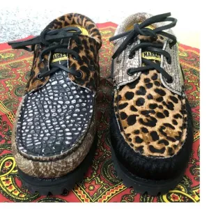 Chinatown Market x 3-Eye Lug Handsewn Boat 'Animal Print'