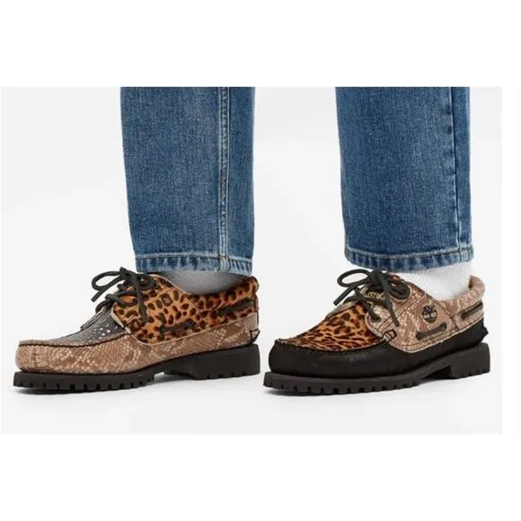 Chinatown Market x 3-Eye Lug Handsewn Boat 'Animal Print'