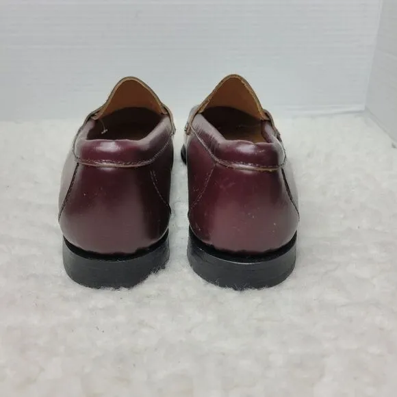 Chippewa Alec Eagle Womens penny loafer Size 10B Burgundy leather Upper Leather