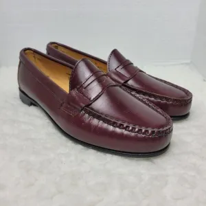 Chippewa Alec Eagle Womens penny loafer Size 10B Burgundy leather Upper Leather