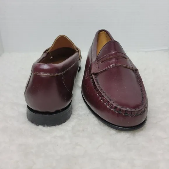 Chippewa Alec Eagle Womens penny loafer Size 10B Burgundy leather Upper Leather