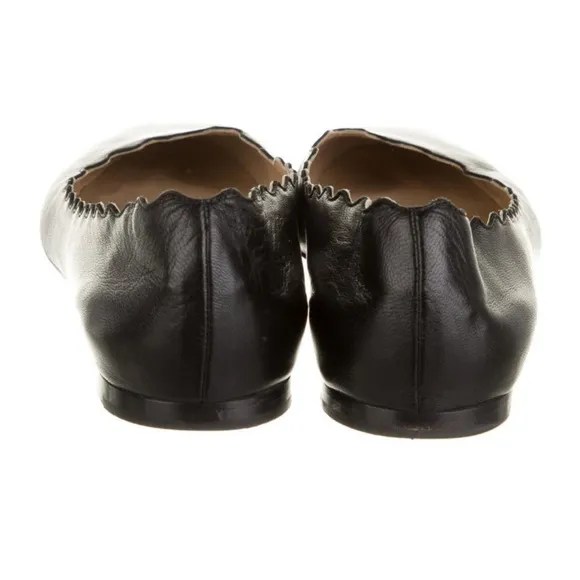 Chloe classics leather ballet flats