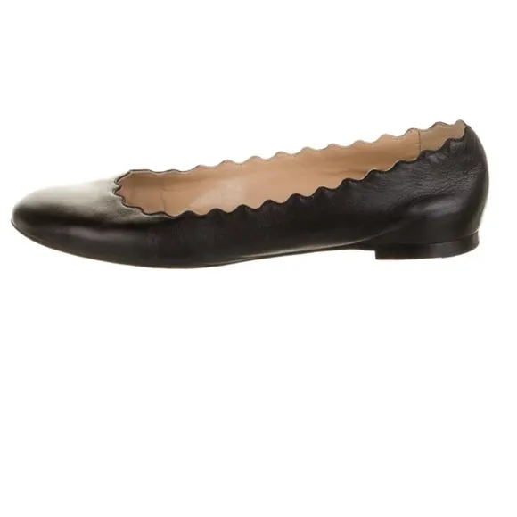 Chloe classics leather ballet flats