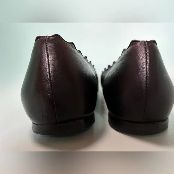 Chloe Lauren Scallop Ballet Flats