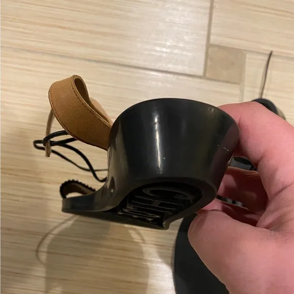 Chloe Leather Top Flats