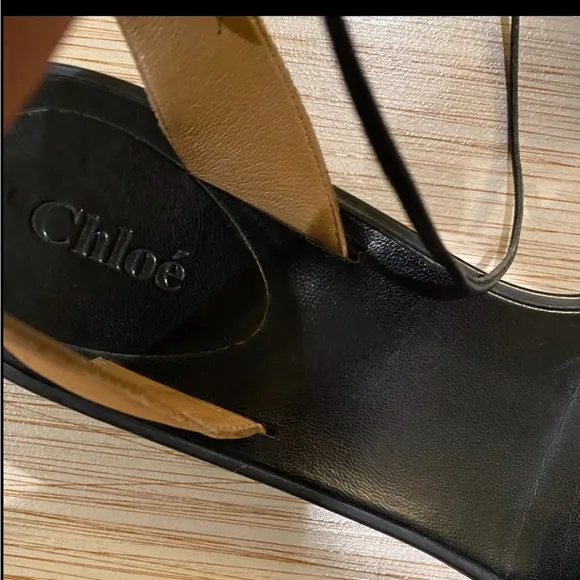 Chloe Leather Top Flats
