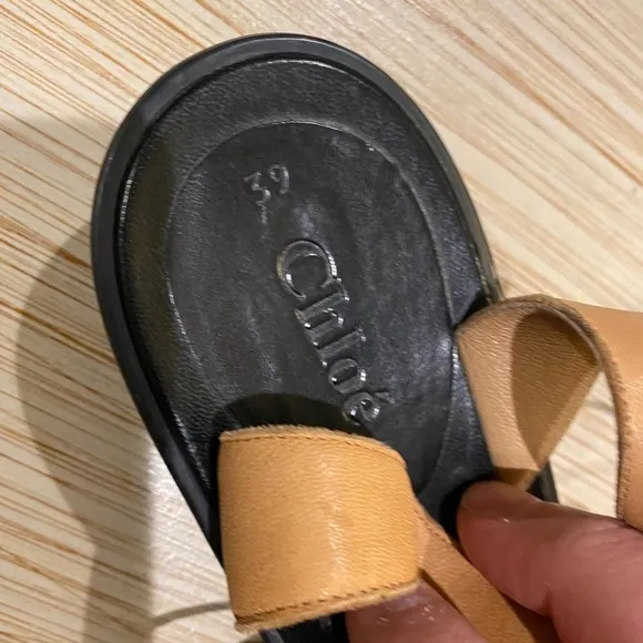 Chloe Leather Top Flats