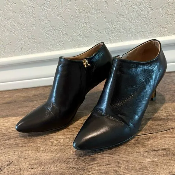 Chloe Size 35.5 Boots Leather Black