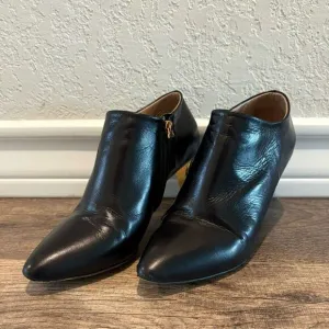 Chloe Size 35.5 Boots Leather Black
