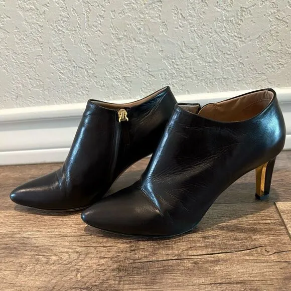 Chloe Size 35.5 Boots Leather Black