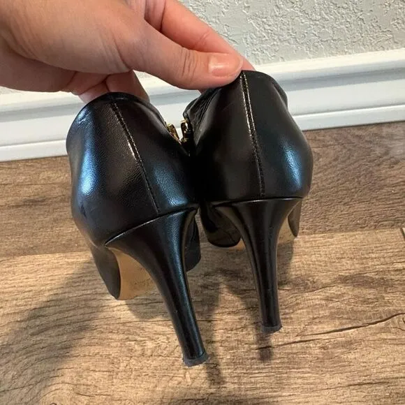 Chloe Size 35.5 Boots Leather Black