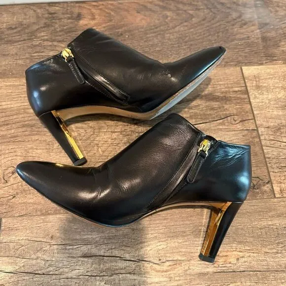 Chloe Size 35.5 Boots Leather Black