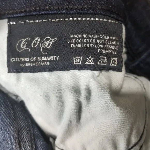 Citizens of Humanity dark wash Dita jeans …
