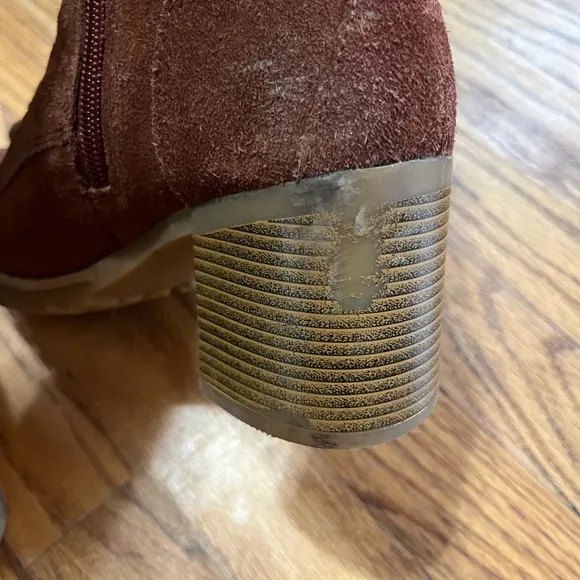 Clarks Clarkwell Suede Heeled Boots