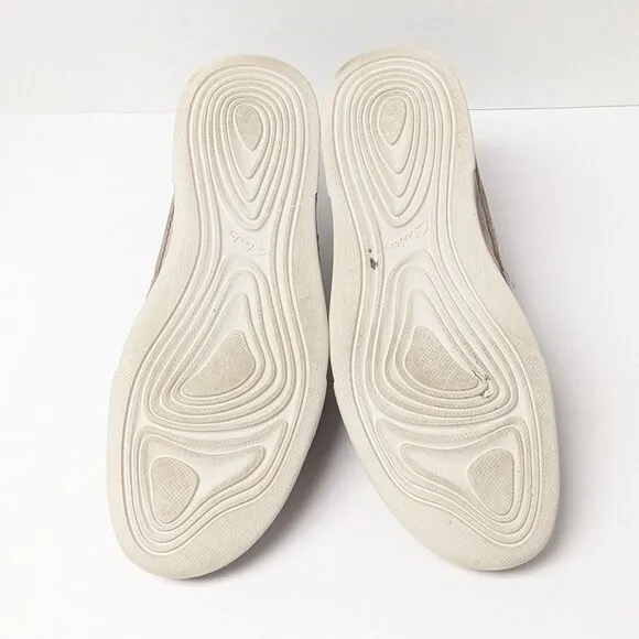 Clarks Gereld Step Slip-On Shoes, Stone, Men's 10