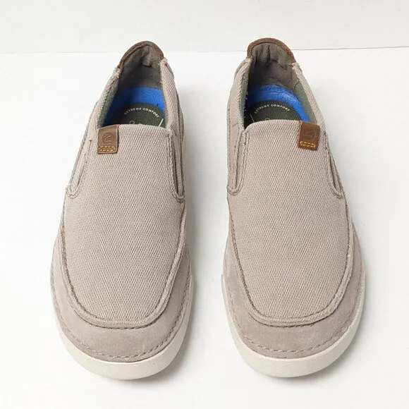 Clarks Gereld Step Slip-On Shoes, Stone, Men's 10
