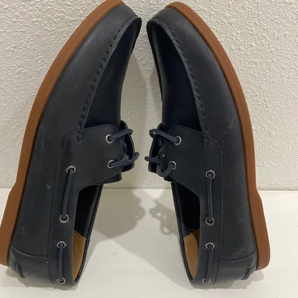 Clarks Lace Up Boat Shoes Morven Sail  |Size 9.5