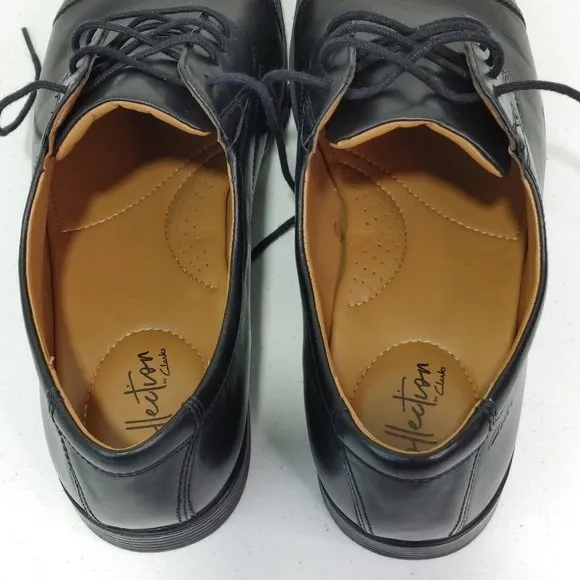 Clarks Leather Lace-up Dress Shoes Tilden Cap Men's Size 11 Wide