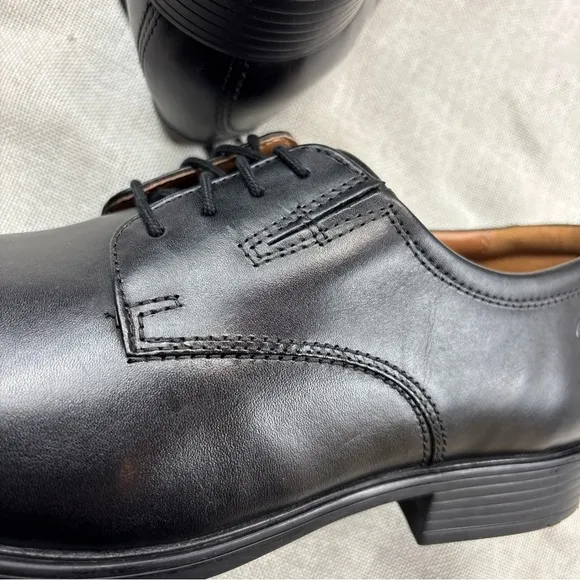 Clarks Men's Tilden Cap Oxford Black Size 13M