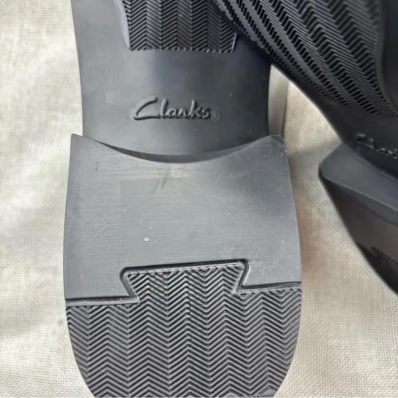 Clarks Men's Tilden Cap Oxford Black Size 13M