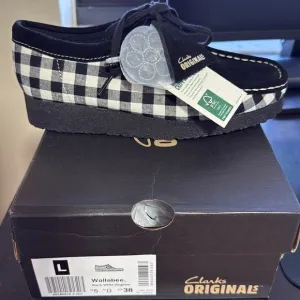 Clarks Wallabees Gingham