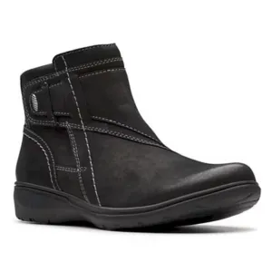 Clarks Women's Collection Carleigh Style Black Boots Women's Size12M
