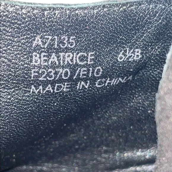 Coach Beatrice Black Ankle Booties