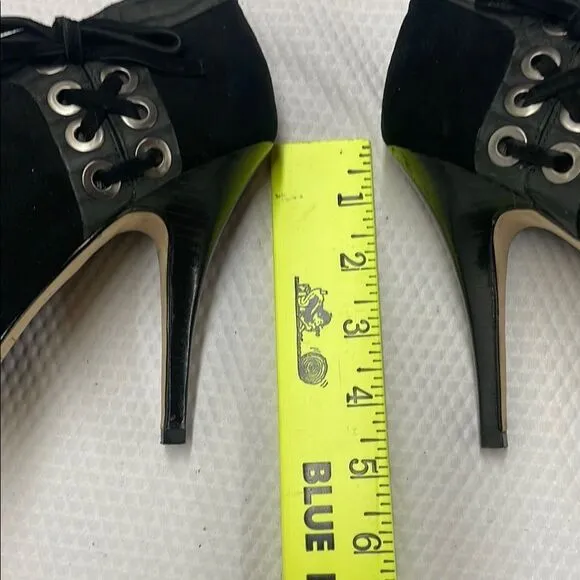 Coach Beatrice Black Ankle Booties