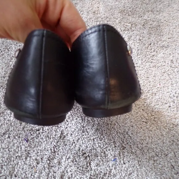 Coach leather flats 7