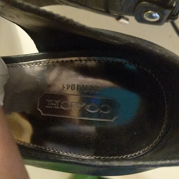 Coach Leslie Lace Up Sandals