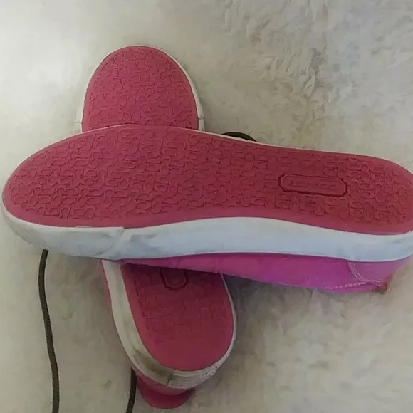 COACH PINK SNEAKERS