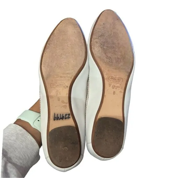 Coach Talia Logo Flats
