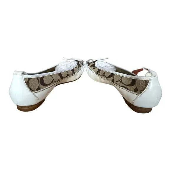 Coach Talia Logo Flats