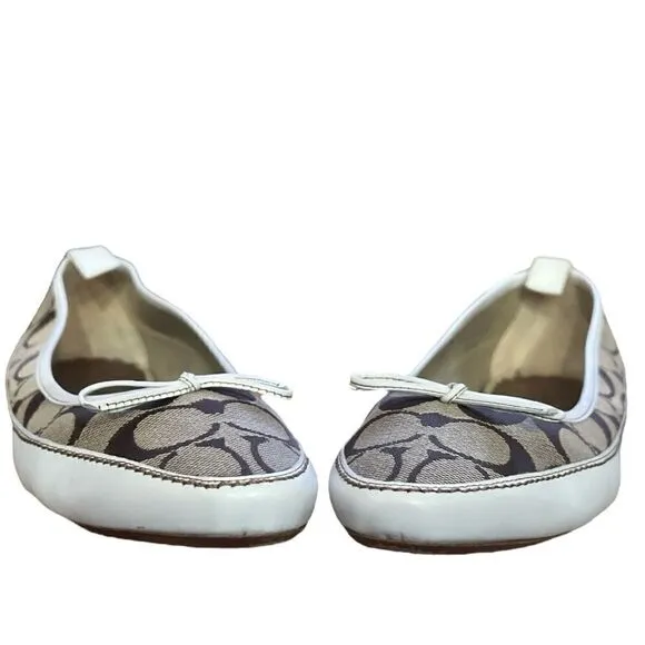 Coach Talia Logo Flats