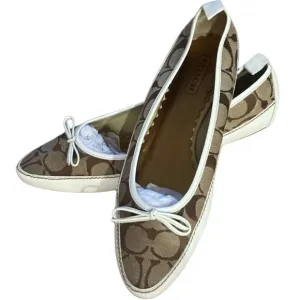 Coach Talia Logo Flats