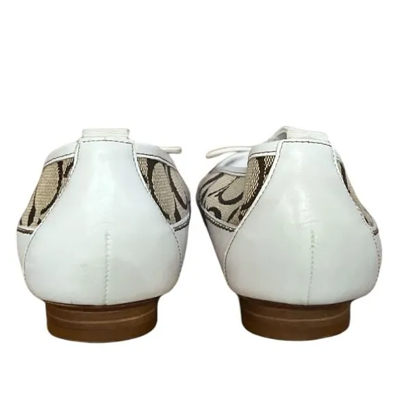 Coach Talia Logo Flats