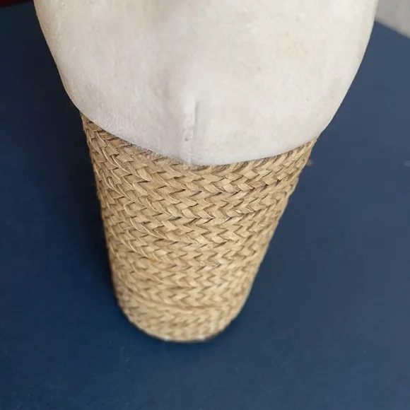 Coclico wedges sued grey  espadrille sandals 39.5
